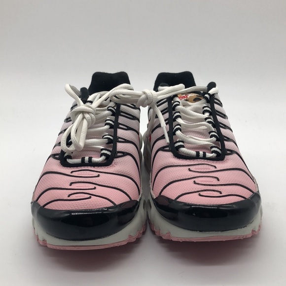 Women’s Nike AirMax Plus Pink/White/cheetah print DZ4842-600 USED Size 7 - Picture 3 of 10